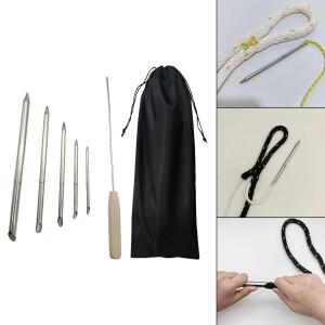 이중 꼬임 로프 스플라이싱 도구  표면 키트 보트 해양 항해 낚시 등반용