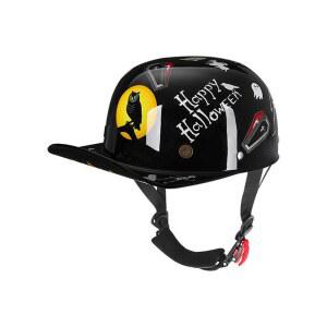 스냅백헬멧 여름용 오토바이 새 반모 자전거 블랙 하이바 헬멧 킥보드