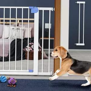 강아지 안전 문 반려동물 애견 울타리 안전 문 확장 패널 현관 파티션 가림막 보조 부속