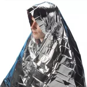 휴대용 캠핑 등산 비상 응급 은박 보온 담요 RD-10395 은박담요 응급용품
