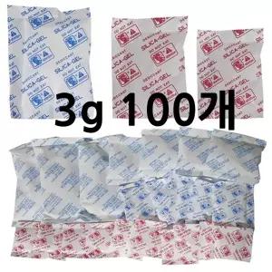 반영구 실리카겔 제습제 3g 100개 부직포제습제 부직포실리카겔 곰팡이방지