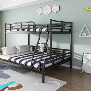 철제2층 침대기숙사 고시원 직원 신형 커튼 성인용