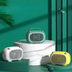 캠핑 usb 에어컨 탁상 무음 충전 충전형 홀터넥