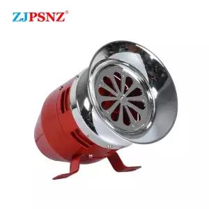 에어혼 화물차 크락션 MS-390 공격 경보 사이렌 산업용 경보음 모터 전기 대공 고데시벨 AC220/110V DC12/2