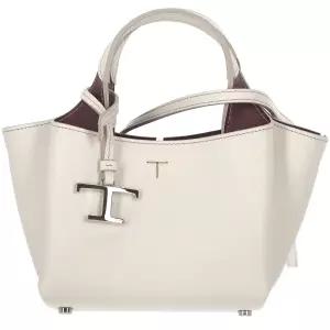 [토즈] 토즈 25FW 타임리스 마이크로 토트크로스백 화이트 XBWAPAFL000 QRI 9P09