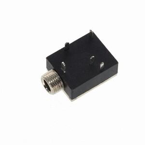 스테레오 오디오 잭 소켓, 헤드폰용 PCB 패널 마운트, 너트 PJ-324M 포함, 5 핀, 3.5mm, 10 개