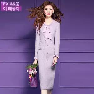빅사이즈 여성정장 원피스 봄 결혼식 하객원피스