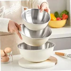 스텐 믹싱볼 세트 그릇 베이킹볼