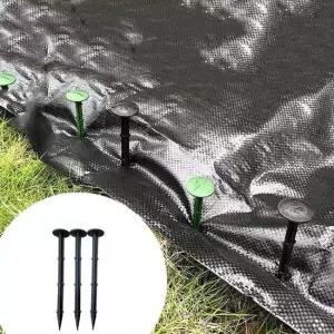 농업용 잡초매트 고정핀 200p 멀칭핀 부직포핀 원예 고정핑 원예용품 비닐고정 못형고정핀