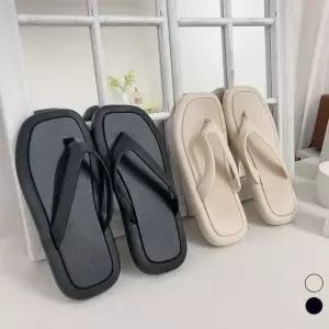 스퀘어 말랑 쿠션 쪼리 슬리퍼 OM-0029 WC1D32A