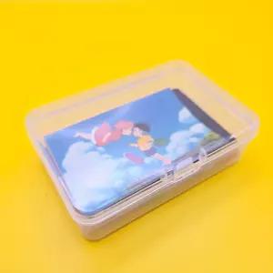 다용도 투명 플라스틱 보관 케이스 틴케이스 포토카드보관함