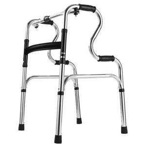 1 걸음 두꺼운 스트레이트핏 스테인리스 롤레이터 스틸 2륜 풋패드 워커의자