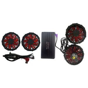 선풍기옷 USB 현장 선풍기 쿨링팬 써큘레이터 작업 부착형 야외 충전 여름 충전선풍기