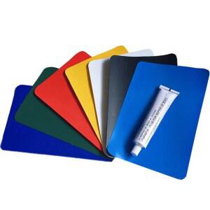 튜브 투명 KIT 되지 원판 투명비닐호스 고무보트키트 수리패치 패치 없음 1 땜빵 검정색 5CM 10매