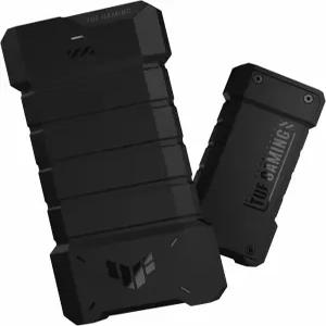 ASUS TUF 게이밍 A2- USB-C 3.2세대 2x2 휴대용 SSD 인클로저 듀얼 M.2 NVMe PCIe SATA MIL-STD-810H 낙하