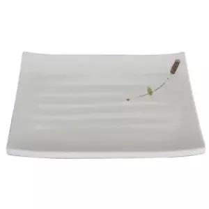 스노우플라워 직사각회접시 멜라민 사각그릇 1호 (WFK9R4L)