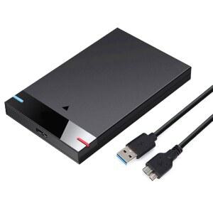 HWAYO 2.5인치 1TB 울트라 슬림 휴대용 외장 하드 드라이브 USB3.0 HDD 스토리지 PC, 데스크탑, 노트북, 맥북, 크롬북, 엑스박스 원용