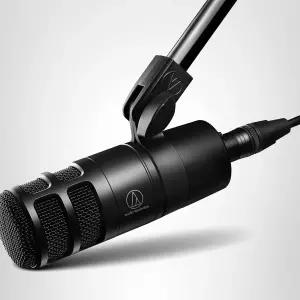 오디오 테크니카 AT2040 하이퍼카디오이드 다이내믹 팟캐스트 마이크