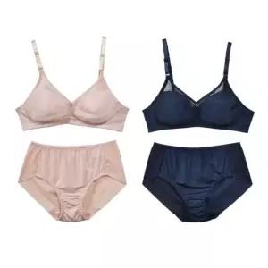 여자속옷 0380pn 노와이어 B컵 메쉬 청량 (WFK6OST)