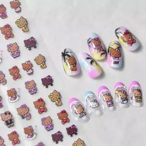 엠보네일스티커 도톰스티커 귀여운 3D네일스티커 (WFK9D5D)