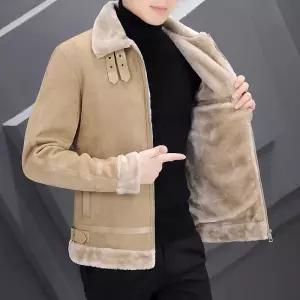 남자 자켓 숏 베이직 가을 봄 겨울 두꺼운 데일리 기모