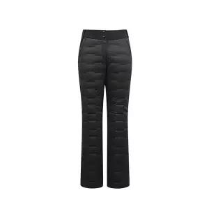 여성 저지배색 다운 팬츠 L22E4PT075_BK