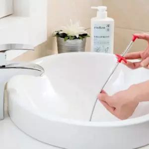 싱크대 세면대 배수구 머리카락 제거 세면기 막힘 하수구 냄새 청소 제거기 물막힘 뚫기 욕조