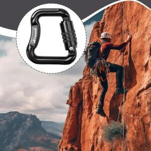 암벽 등반 Carabiner 해먹 하이킹 캠핑 야외 활동 등산을타입 경량 하드웨어 락