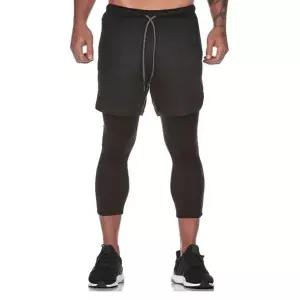 [하프클럽/]쿨샵 남성 트레이닝 반바지 7부레깅스 포켓스포츠팬츠