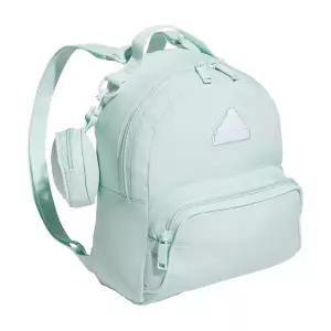 Adidas 여성용 미니 백팩 - 여행, 체육관, 축제 등을 위한 소형 가방, 헤일로 민트 그린, 원사이즈, 여성용