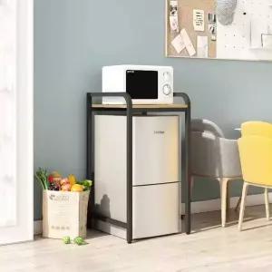 소형 냉장고 선반 철제 받침대 원룸 수납장 전자레인지 미니