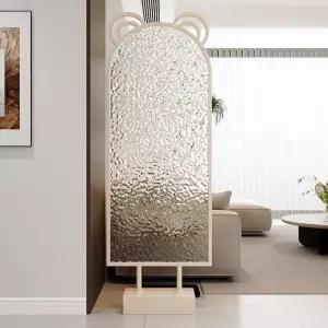 투명가림막 현관 유리파티션 사무실 공간분리 칸막이 가벽 세련된 스탠드 반투명 현관입구가림