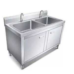 스텐 싱크대 업소용 식당 개수대 야외 풀 씽크대 식당용 이동식 주방 스테인리스 소형