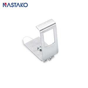 NASTAKO 포트 금속 박스 DIN 장착 35MM RJ45 키스톤 분배 전기 어댑터 레일 홀더