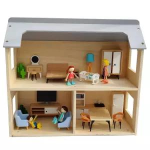 원목 인형의 집 인형의집 장난감 인형놀이집 하우스 선물 역할 우든플라워돌하우스 데이지걸