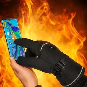 투더문 발열장갑 양면 겨울 온열 라이딩 충전식 열선 방한 장갑