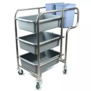 음식처리운반카 뷔페 추가부속품 음식물통 추가 (WFK9UID)