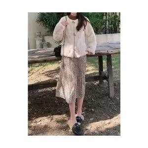 여자 가죽 자켓 재킷 털 코트 겨울 키높이 퍼 일체형 ST4