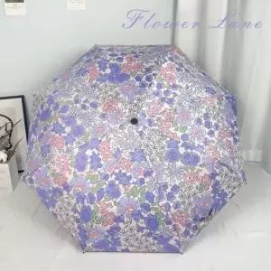 꽃무늬 양산겸우산 3단 자동우산 우산 감성디자인 접 (WFK92SV)