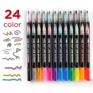 마커펜 디자인마카 다이어리꾸밈 라인 다꾸펜 더블 다꾸용품 펜