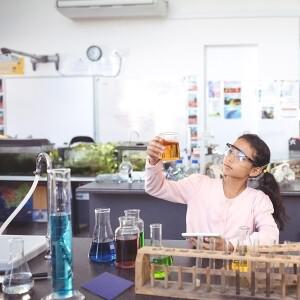 칼륨 불꽃 색상 반응 관찰 위한 1개 블루 코발트 유리 시트 화학 실험 도구