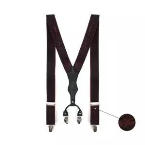 프린팅 남성서스펜더 멜빵 브라운 골프 서스펜더 남자멜빵