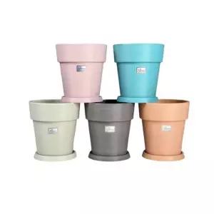 피클레온 WPC 화분 미니 원형 1호 11x12cm (WFKADPY)