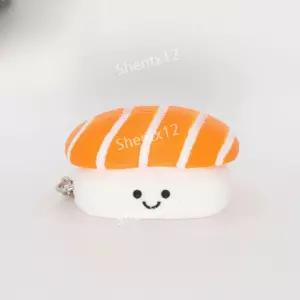 클리커키링 키보드키링 열쇠고리 3D 귀여운 연어 계란 초밥 선물하기 좋은