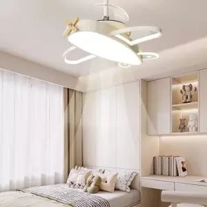비행기 디자인 실링팬 선풍기 천장형 아동용 팬조명 어린이방