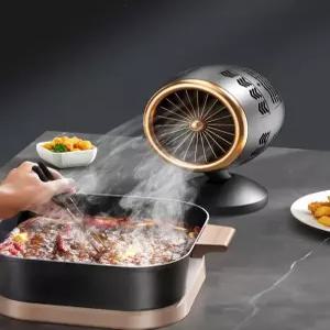 바베큐 소형 고기 후드 후드 가정용 레인지 캠핑 흡입 연기 냄새 제거 테이블 이동식