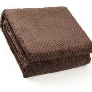 싸다월드컵 극세사 항공담요(100X150CM) (브라운) 항공기 담요