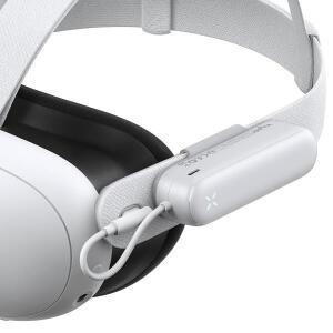 메타 퀘스트 3/3S용 충전식 배터리 팩 5000mAh 파워 뱅크 오컬스 2 VR 액세서리