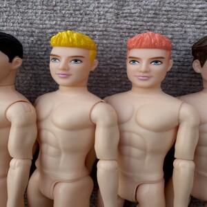 몽테조이 1/6 소년 인형 남성 피규어  관절 움직일 수 솔리드 30cm 어린이 소녀 DIY 장난감 생일 선물