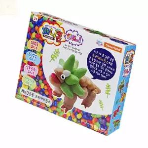 아동만들기세트 콘장난감 유아만들기키트 공룡 트리케라톱스